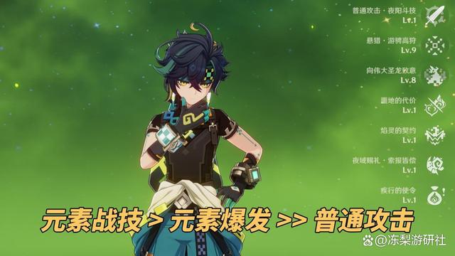 原神基尼奇天赋加点顺序